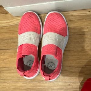 APL neon pink sneakers